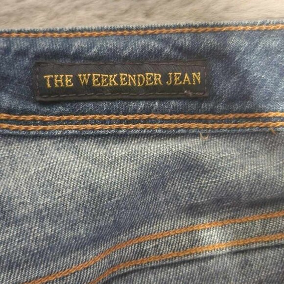 Lucky brand weekender distressed jeans size 22 - Picture 4 of 6